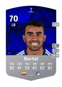 Omar Bertel CONMEBOL Sudamericana 70 OVR