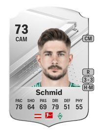Romano Schmid Rare 73 OVR