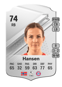 Tuva Hansen Rare 74 OVR