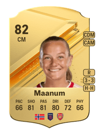 Frida Maanum Rare 82 OVR
