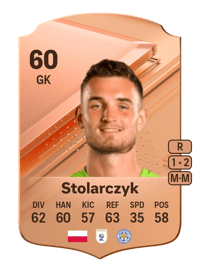 Jakub Stolarczyk Rare 60 OVR