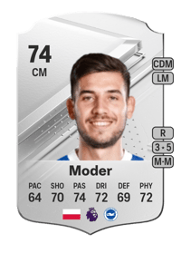 Jakub Moder Rare 74 OVR