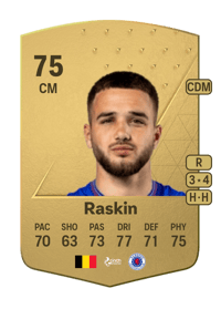 Nicolas Raskin Common 75 OVR