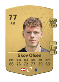Andreas Skov Olsen Common 77 OVR