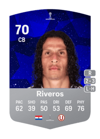 Williams Riveros CONMEBOL Sudamericana 70 OVR