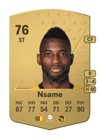 Jean-Pierre Nsame Common 76 OVR