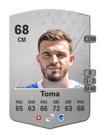 Bastien Toma Common 68 OVR