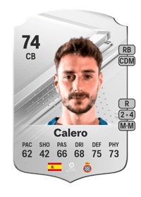 Calero Rare 74 OVR