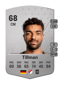 Timothy Tillman Common 68 OVR