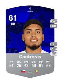 Iván Contreras CONMEBOL Sudamericana 61 OVR
