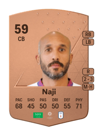 Mohammed Naji Common 59 OVR