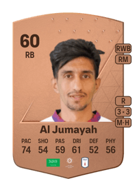 Fahad Al Jumayah Common 60 OVR