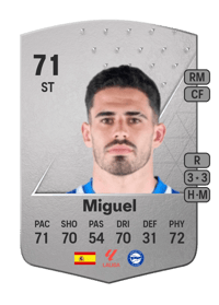 Miguel Common 71 OVR