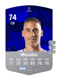 Leonardo Morales CONMEBOL Sudamericana 74 OVR