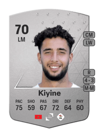 Sofian Kiyine Common 70 OVR