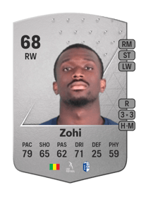 Kévin Zohi Common 68 OVR