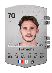 Mattéo Tramoni Common 70 OVR