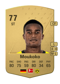 Youssoufa Moukoko Common 77 OVR