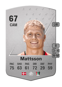 Magnus Mattsson Common 67 OVR