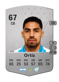 Marcelo Ortíz Common 67 OVR
