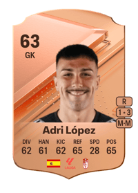 Adri López Rare 63 OVR