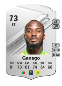 Ignatius Ganago Rare 73 OVR