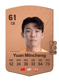 Yuan Mincheng Common 61 OVR