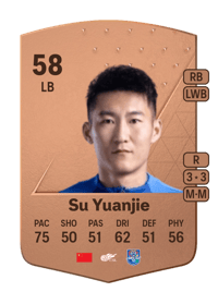 Su Yuanjie Common 58 OVR