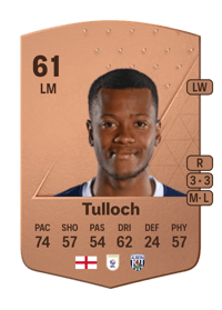 Rayhaan Tulloch Common 61 OVR