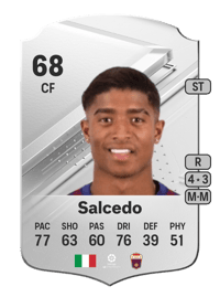 Eddie Salcedo Rare 68 OVR