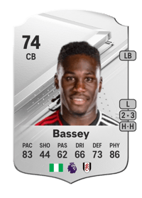 Calvin Bassey Rare 74 OVR