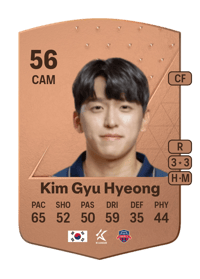 Kim Gyu Hyeong Common 56 OVR