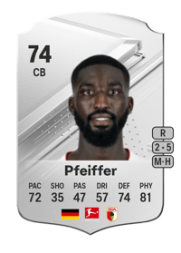 Patric Pfeiffer Rare 74 OVR