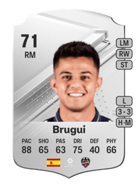 Brugui Rare 71 OVR