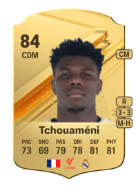 Aurélien Tchouaméni Rare 84 OVR