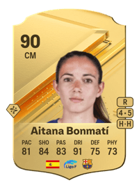 Aitana Bonmatí Rare 90 OVR
