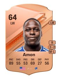 Jonathan Amon Rare 64 OVR