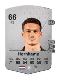 Jizz Hornkamp Common 66 OVR