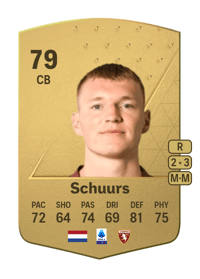 Perr Schuurs Common 79 OVR