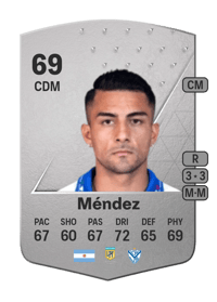 Juan Ignacio Méndez Common 69 OVR