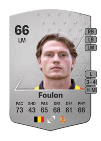Daam Foulon Common 66 OVR