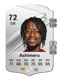 Majeed Ashimeru Rare 72 OVR