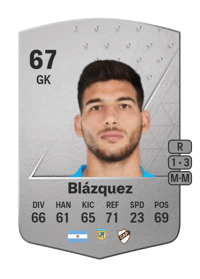 Joaquín Blázquez Common 67 OVR