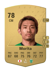 Hidemasa Morita Common 78 OVR