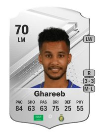 Abdulrahman Ghareeb Rare 70 OVR