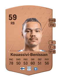 Kevin Kouassivi-Benissan Common 59 OVR