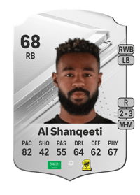 Muhannad Al Shanqeeti Rare 68 OVR