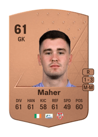 Brian Maher Common 61 OVR