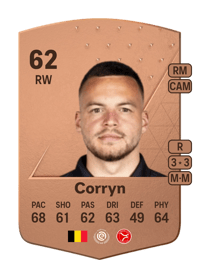 Milan Corryn Common 62 OVR