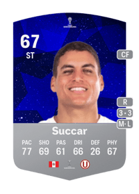 Alexander Succar CONMEBOL Sudamericana 67 OVR